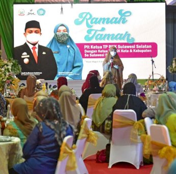 Naoemi Octarina Kumpulkan Ketua PKK Kabupaten dan Kota se Sulsel, Ini yang Mereka Bahas