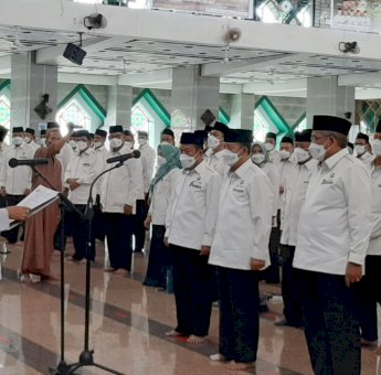Lantik Pengurus DMI Sulsel, JK Titip Pesan Untuk Makmurkan Masjid