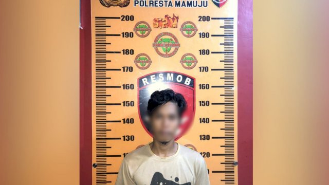 Pelaku Nudi Togel, Kaharuddin Alias Kahar (32). 