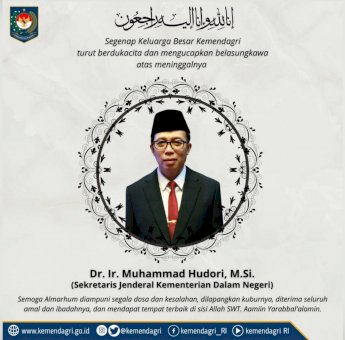 Plt Gubernur Sulsel Ucapkan Belasungkawa Meninggalnya Sekjen Kemendagri