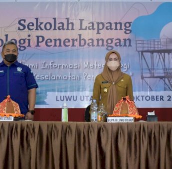 Demi Keselamatan Penerbangan, BMKG Gelar Sekolah Lapang Meteorologi di Luwu Utara