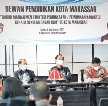 Buka Rakor Dewan Pendidikan, Ketua DPRD Makassar Harap Penerapan Pendidikan Etika