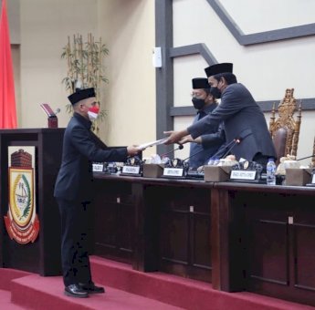 DPRD Makassar Gelar Paripurna Dengar Penjelasan Pansus Ranperda Perlindungan Guru