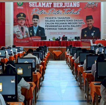 Hari Kedua Tes SKD CPNS Palopo, Jaringan Internet Normal