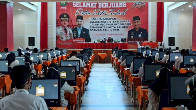 Hari Kedua Tes SKD CPNS Palopo, Jaringan Internet Normal