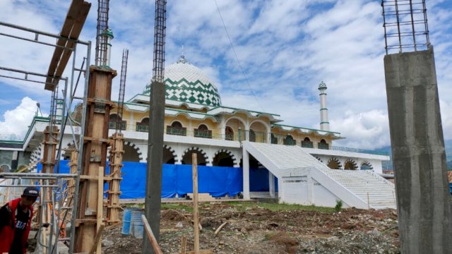 Palopo Tidak Lama Lagi Miliki Miniatur Ka&rsquo;bah di Masjid Agung, Bobot Proyeknya Sudah 11,2%