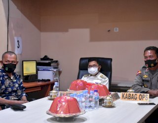 Judas Amir Ikut Launching Aplikasi Polda Sulsel Secara Virtual