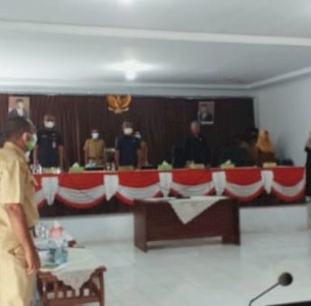 DPRD Buteng Gelar Rapat Paripurna Penyampaian LPKJ Pemda Tahun 2020