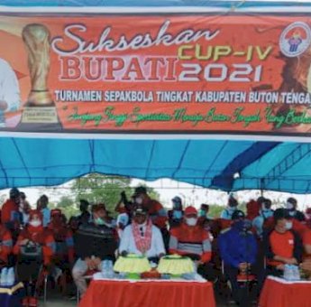 Samahuddin Buka Turnamen Bupati Cup IV Buteng