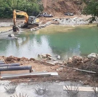Progres Jembatan Lanrange, Andi Sudirman Harap Peningkatan Ekonomi Sidrap-Wajo