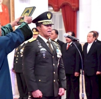 Jenderal Andika Perkasa Resmi Jadi Panglima TNI
