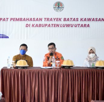 Perjelas Tata Batas, BPKH dan Pemda Lutra Gelar Rapat Pembahasan Trayek Kawasan Hutan