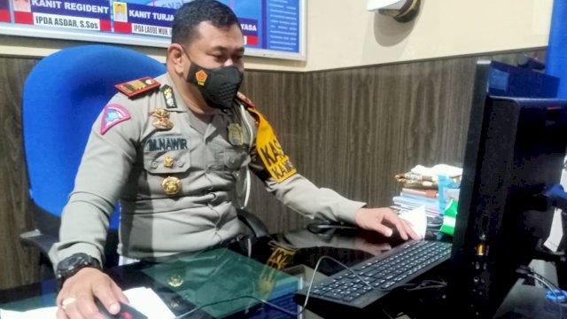 Kasat Lantas Polres Soppeng, AKP Muh. Nawir.
