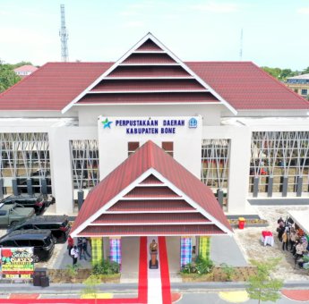 Gedung Perpustakaan Bone Diresmikan, Andi Sudirman: Tingkatkan Daya Saing dan Daya Pacu