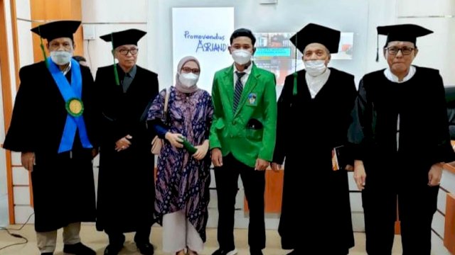 Dosen Muda Universitas Cokroaminoto Makassar Berhasil Raih Gelar Doktor di UMI