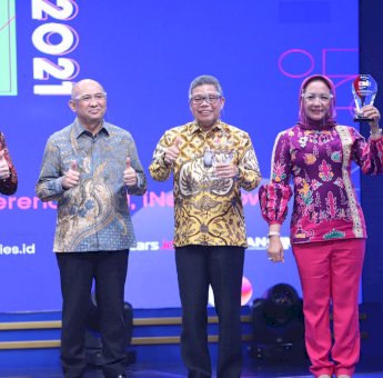 Satu-satunya di Sulsel, Wali Kota Parepare Taufan Pawe Dianugerahi Kepala Daerah Inovatif Tahun 2021