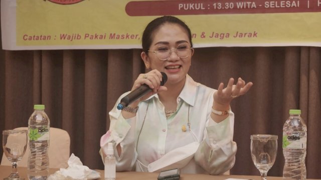 Anggota Fraksi Golkar DPRD Sulsel, Andi Debbie Rusdin.