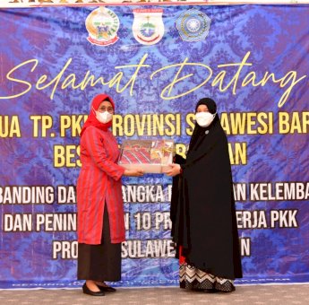Program Tetap Berjalan di Tengah Pandemi, PKK Sulbar Ingin Belajar Banyak dari Sulsel
