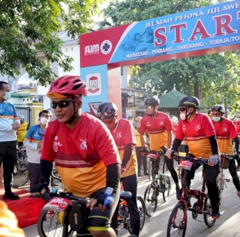 Dilepas Andi Sudirman Sulaiman, SLiM Promosikan Wisata Sulsel Melalui Jelajah Pesona Sulawesi 2021