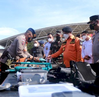 Di Apel Gelar Pasukan Kesiapsiagaan Penanganan Bencana Alam, Sudirman: Selalu Siap dalam Berbagai Kondisi