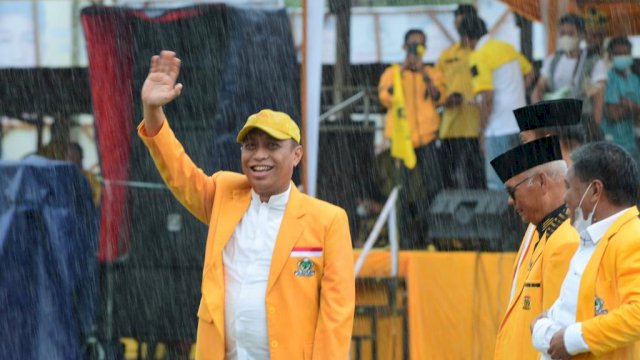 Ketua DPD II Golkar Palopo, Rahmat Masri Bandaso.