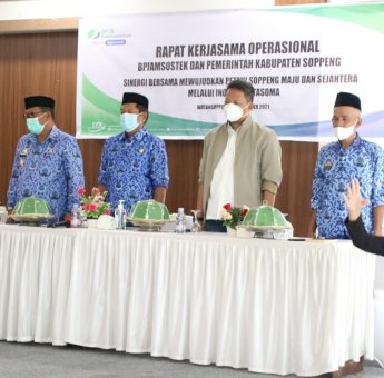 “Sutasoma” Program Pemkab Soppeng yang Berikan Perlindungan untuk Petani