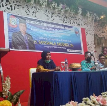 Sangkala Saddiko Gelar Sosialisasi Perda Pengelolaan Rumah Kos