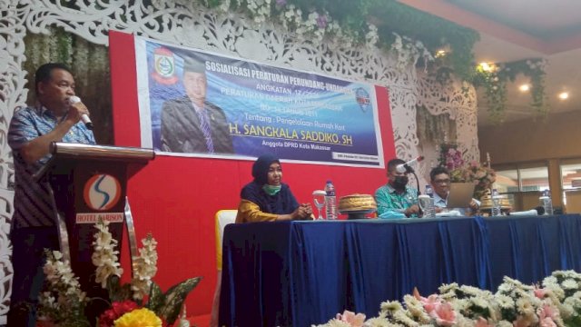 Anggota DPRD Kota Makassar, Sangkala Saddiko.
