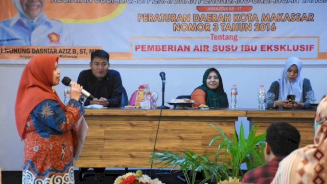 Kumpulkan Ibu-ibu, Nunung Dasniar Bahas Pentingnya Pemberian ASI Pada Anak