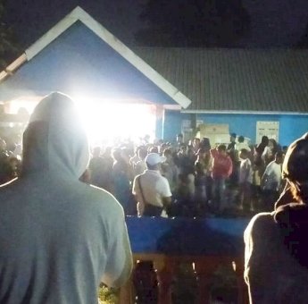 Pilkades di Takalar Memanas, Massa Nomor Urut 2 Kepung Kantor Desa Tamasaju Diduga Suara Dialihkan ke Lawan