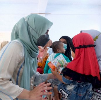 Priska Adnan Sambut Baik Bantuan Makanan Bergizi Bagi Ibu dan Anak Dari PKK Sulsel