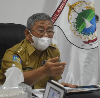 Gubernur Sulbar Hadiri Rakor Evaluasi Penyerapan Anggaran Daerah