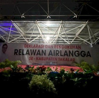 Ribuan Relawan Airlangga Presiden 2024 Akan Gelar Deklarasi di Takalar Sulawesi Selatan