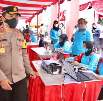 Polda Jateng Dukung Percepatan Herd Immunity