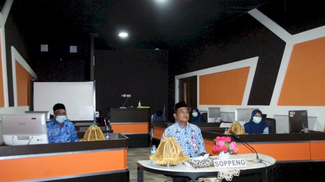 Penyerahan Daftar Isian Pelaksanaan Anggaran (DIPA) 2022 secara virtual, Senin (29/11/2021).