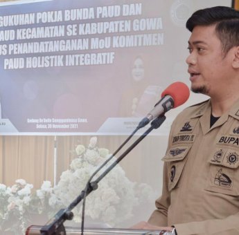 Bupati Adnan Minta Kehadiran PAUD Mampu Penuhi Kebutuhan Anak