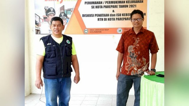 Ketua FKH dan Dinas Lingkungan Hidup Kota Parepare.