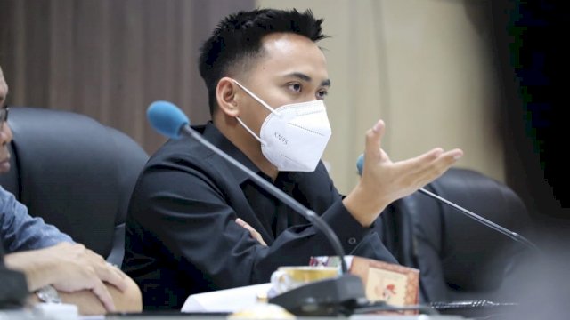 Ketua Pansus Ranperda Perlindungan Guru DPRD Makassar, Al Hidayat Samsu.