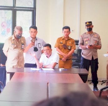 Wahab Tahir Terima Aspirasi Aliansi Mahasiswa Peduli Rakyat