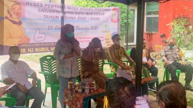 Anggota DPRD Kota Makassar, Nurul Hidayat.