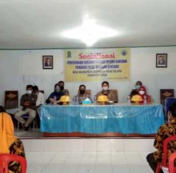 Bulukamase Jadi Desa Pertama di Sinjai yang Sosialisasikan Kajian Resiko Bencana