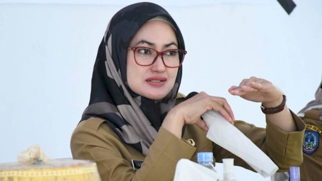 Bupati Luwu Utara, Indah Putri Indriani. (Foto: Bayu Firmansyah/Republiknews.co.id)