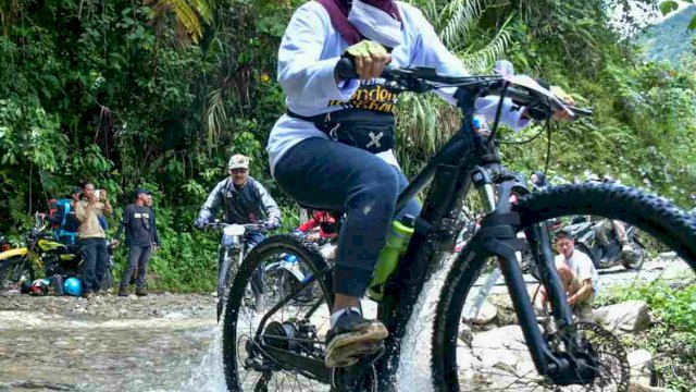 Luwu Utara Kini Punya Rute Mountain Bike; Start di Rongkong, Finish di Sabbang