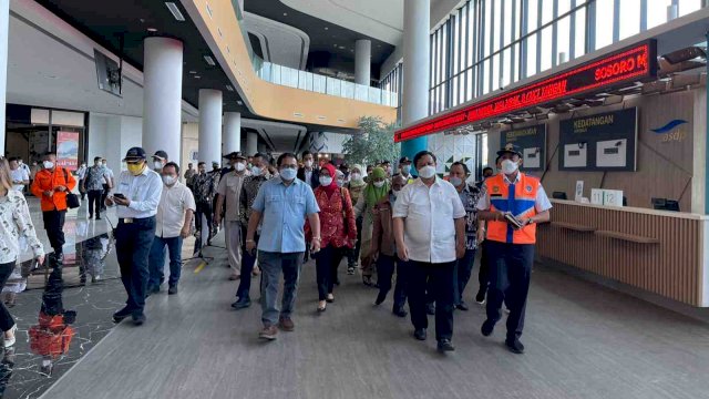 Kunjungan Komisi V DPR RI di Pelabuhan Merak Banten, Senin (13/12/2021).