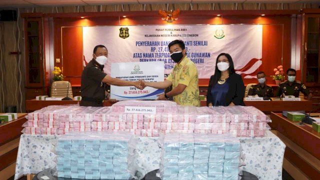 Kejagung Setor Uang Pengganti Terpidana George Gunawan ke Kas Negara Sebesar Rp 27,4 Miliar