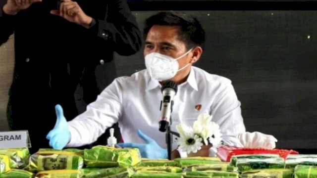 Jelang Nataru, Polri Amankan 222 Kg Sabu Jaringan Malaysia