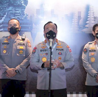 Kadiv Humas Mabes Polri Sampaikan Arahan Presiden Jokowi Saat Apel Kasatwil Polri