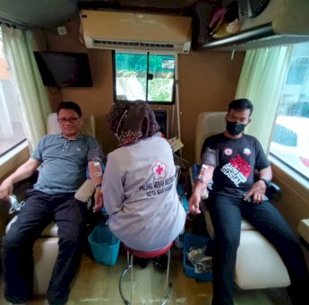 IKA SMAPAT Makassar 2003 Gandeng PMI Gelar Aksi Donor Darah