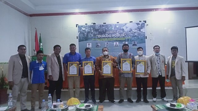 Pelantikan Pimpinan Daerah Muhammadiyah Kabupaten Majene, Minggu (05/12/2021).