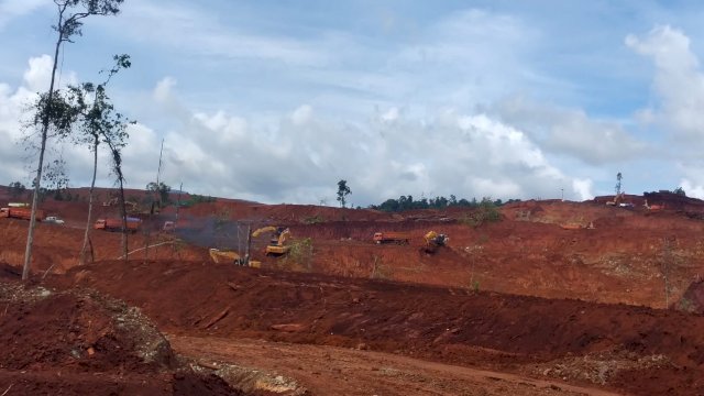 Lokasi Tambang PT. Citra Lampia Mandiri (CLM) di Kabupaten Luwu Timur.